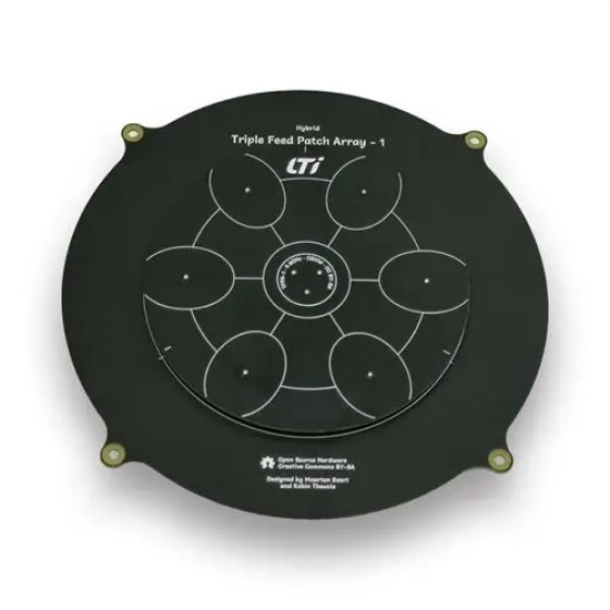 5.8GHz 150mm Triple Feed Patch Array 14dBi Gain SMA RP-SMA Male Port Image Transmitter Flat Panel Antenna FPV Racing Drone UAV